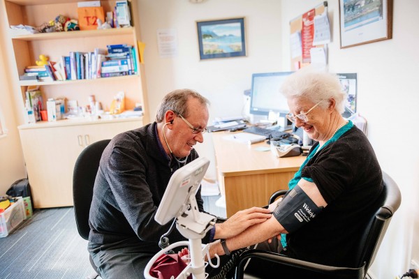 General Practitioner gp blood pressure patient